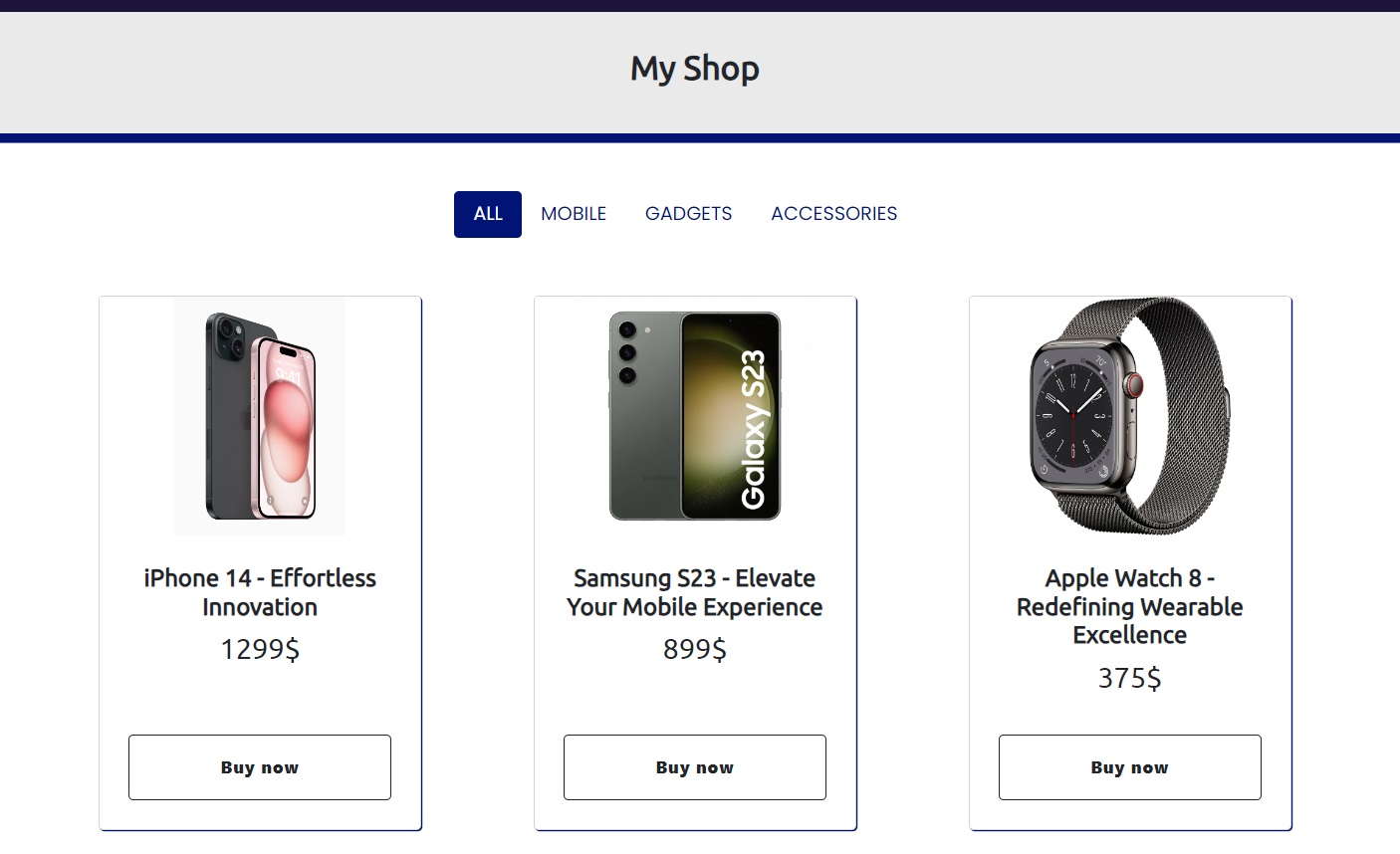 create and publish online affiliate shop blog shop wayz.app