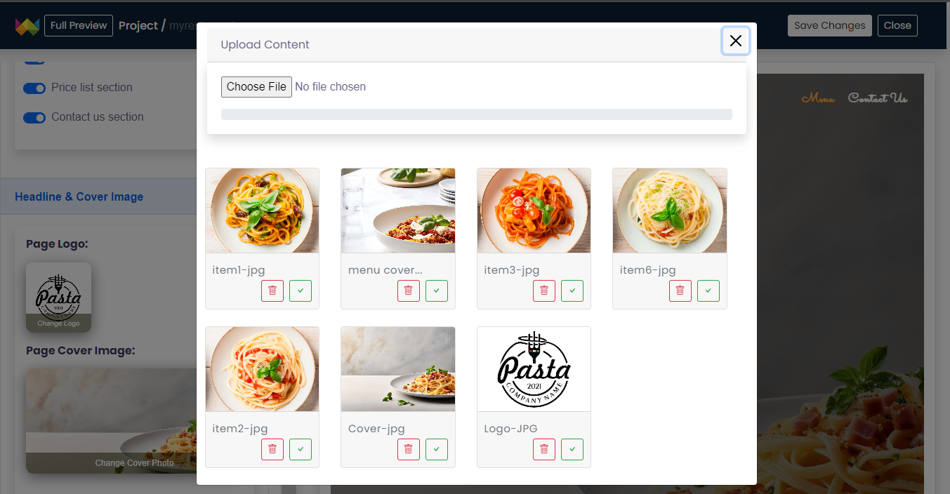 wayz upload image to gallery